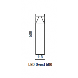 Talna svetilka Ovest LED