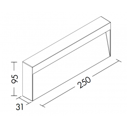 Nadgradna LED svetilka KIKI003-004