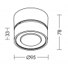 LED reflektor HOLE HOL002-102