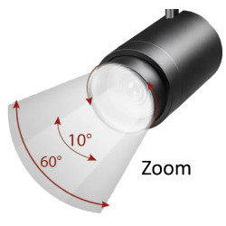 Tračni LED reflektor FOCUS 1F