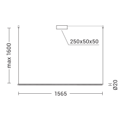 Viseča svetilka DAISHO PRO DAS204