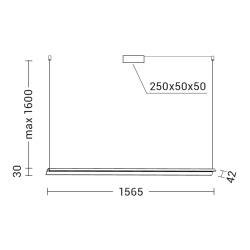 Viseča svetilka DAISHO PRO DAS205