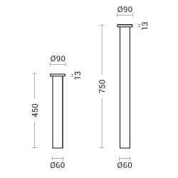 Talna svetilka TIBERIO TIB001-4